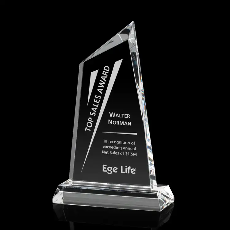 Sandown Crystal Award - Deep Etch #2