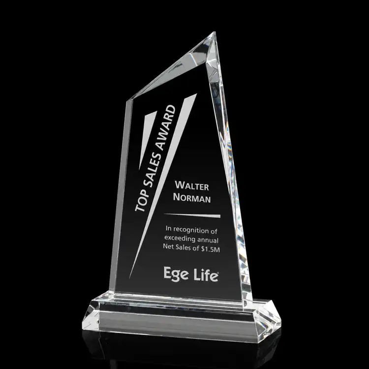 Sandown Crystal Award - Deep Etch #3