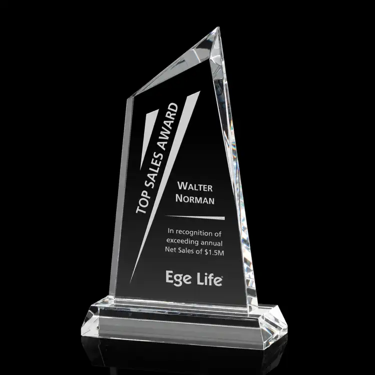 Sandown Crystal Award - Deep Etch #4