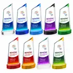 Trophée Sandown sur socle Alberton - Multicolore