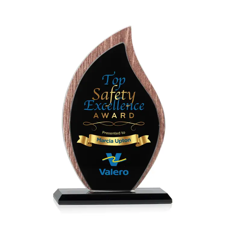 Scollard Wood and Crystal Flame Award - Multicolor #2