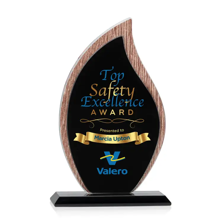 Scollard Wood and Crystal Flame Award - Multicolor #3