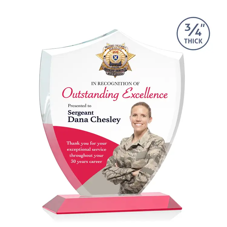 Scudo Shield Award - Starfire Crystal - Multicolor #7