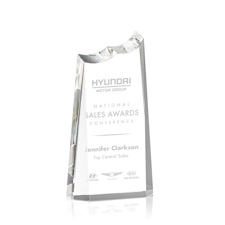 Sebastiana Optical Crystal Award - Deep Etch #2