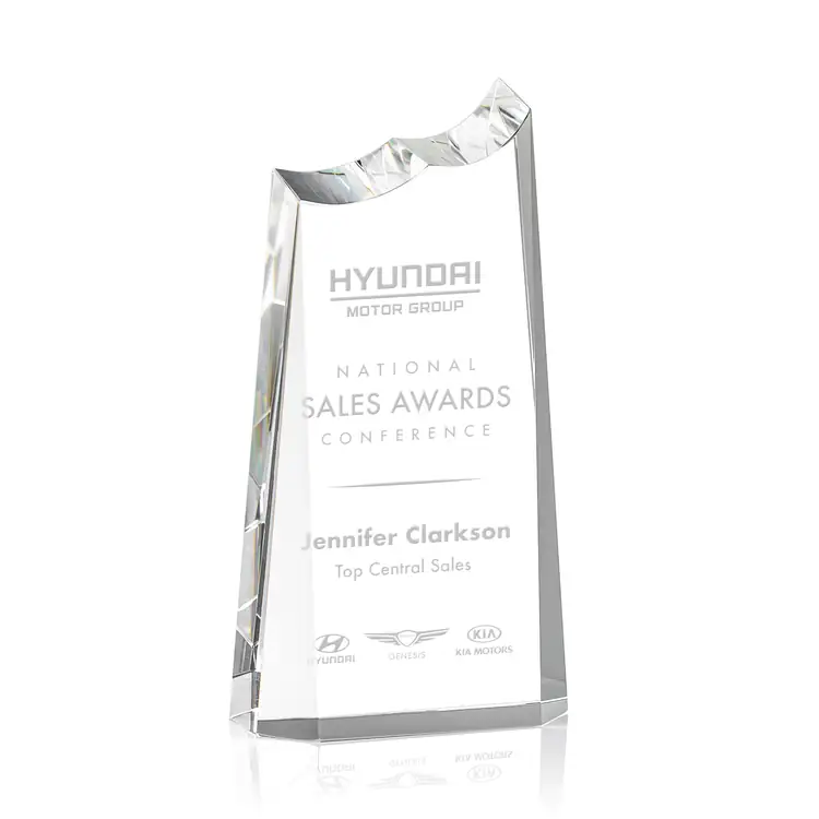 Sebastiana Optical Crystal Award - Deep Etch #3
