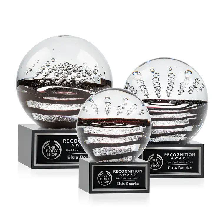Serenity Award on Hancock Base - Laser Engraving #3