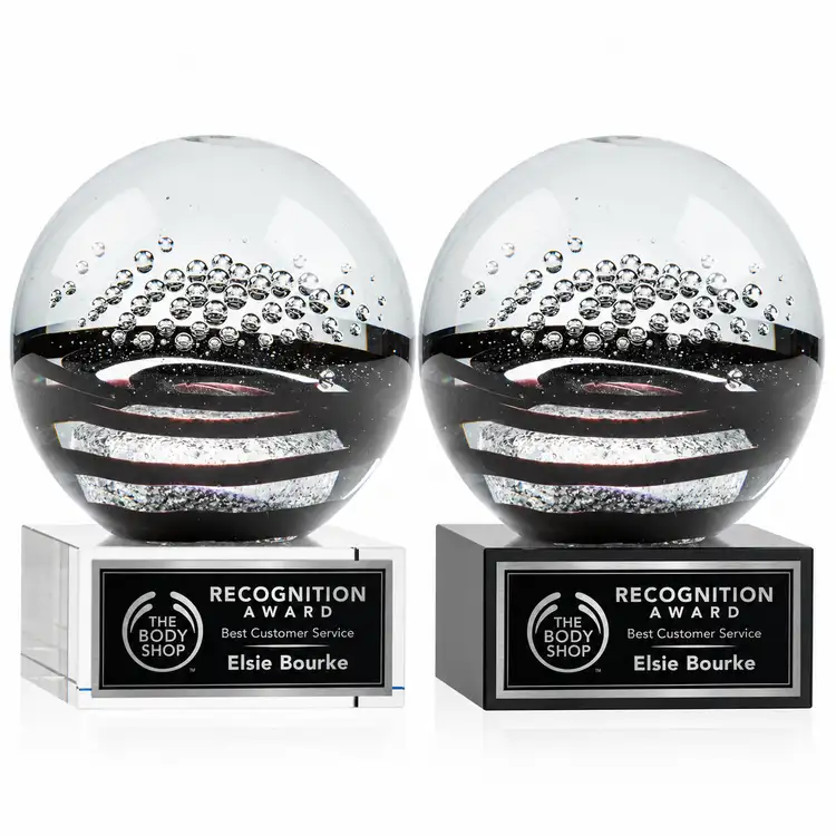 Serenity Award on Hancock Base - Laser Engraving