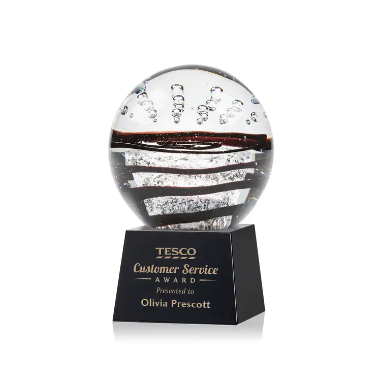 Serenity Award on Robson Base - Deep Etch & Imprint #2