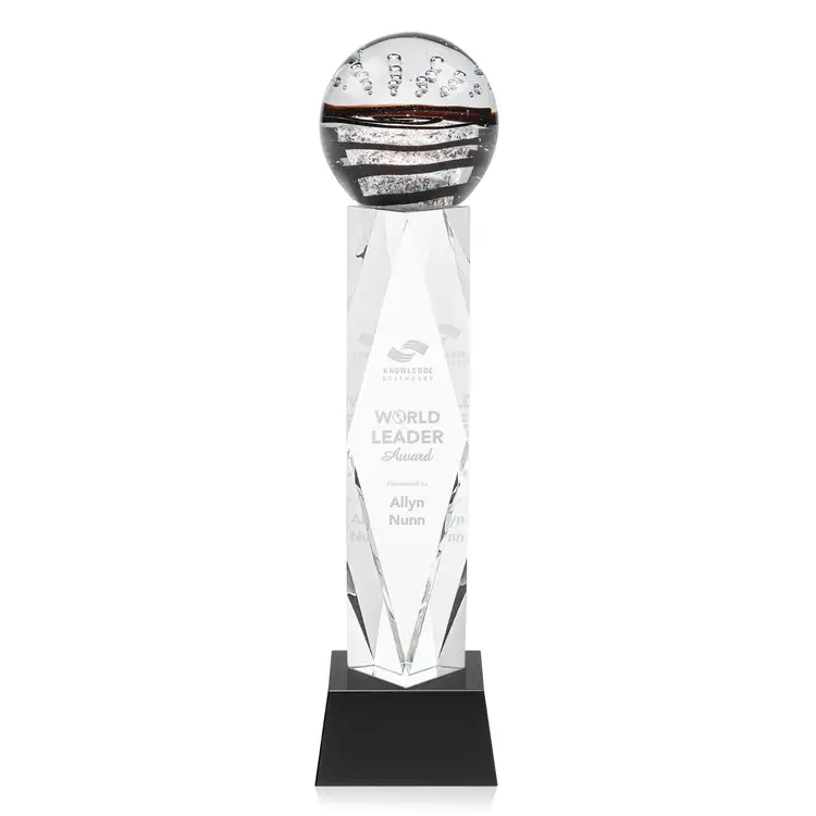 Serenity Award on Toscana Base - Deep Etch & Imprint #3