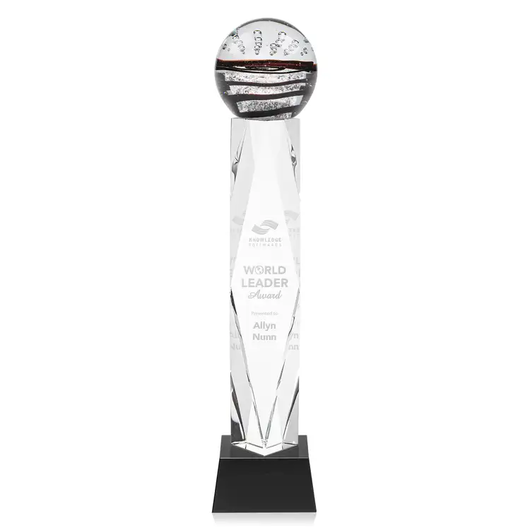 Serenity Award on Toscana Base - Deep Etch & Imprint #4
