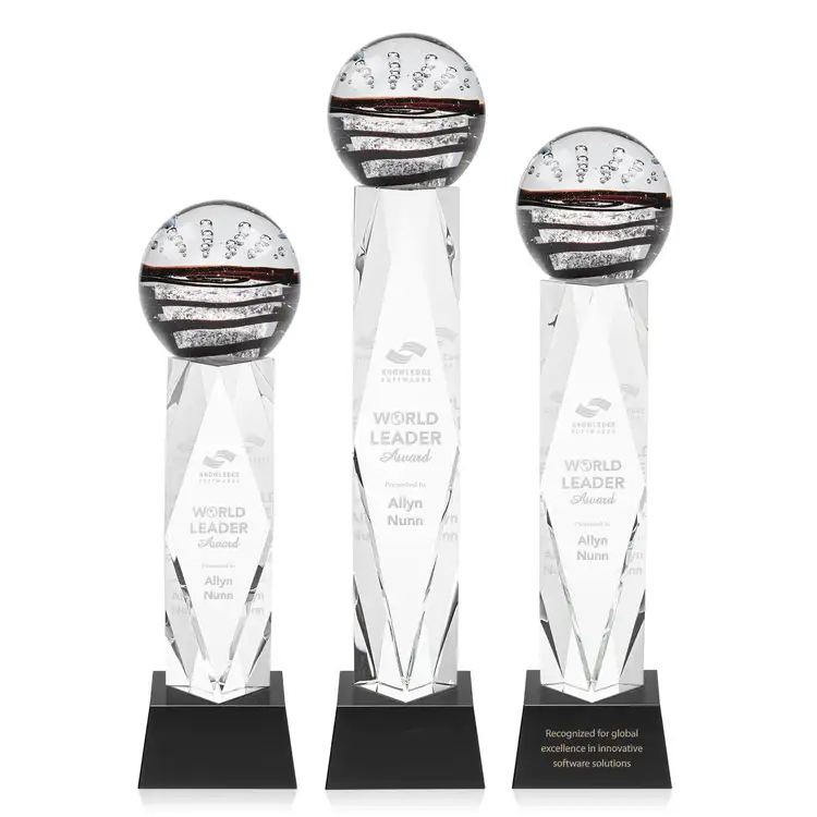 Serenity Award on Toscana Base - Deep Etch & Imprint