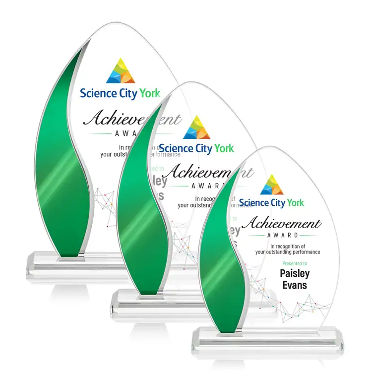 Trophée Sherborne en cristal Starfire - Multicolore