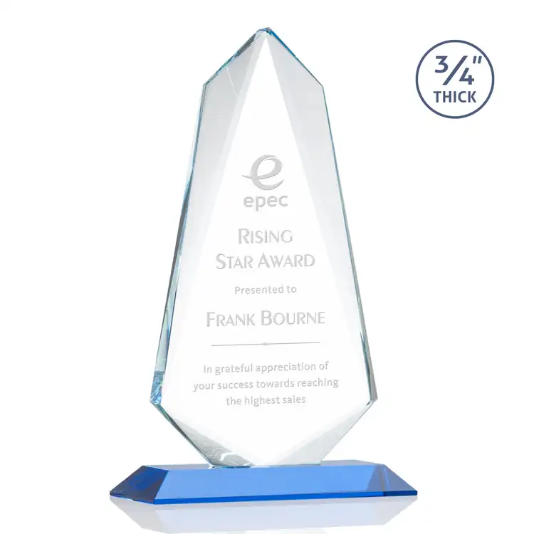 Sheridan Award - Starfire Crystal - Engraved #10