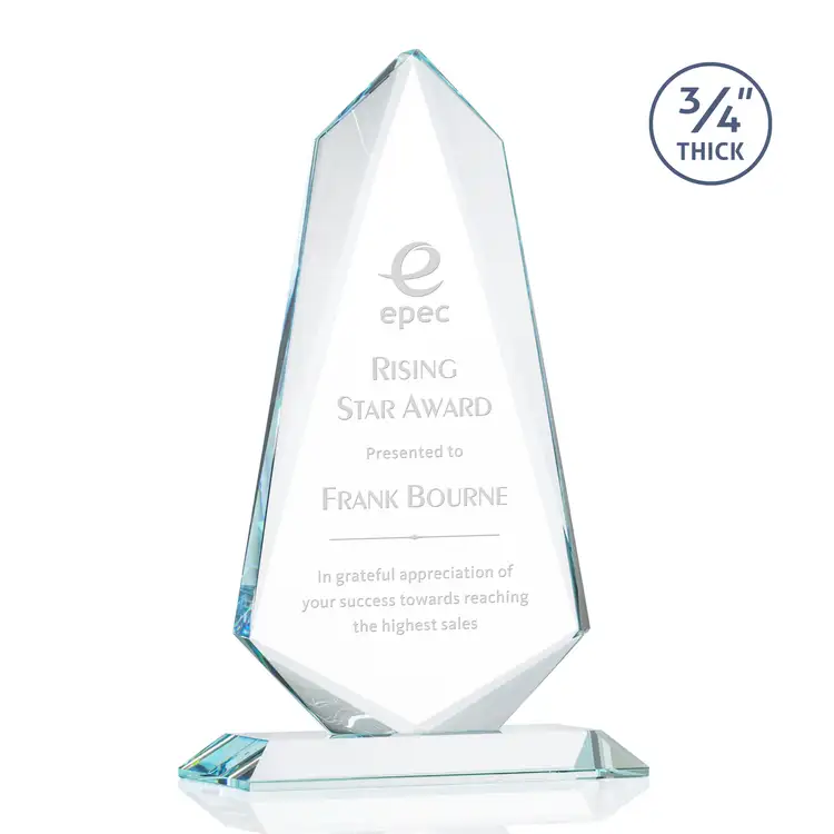 Sheridan Award - Starfire Crystal - Engraved #3