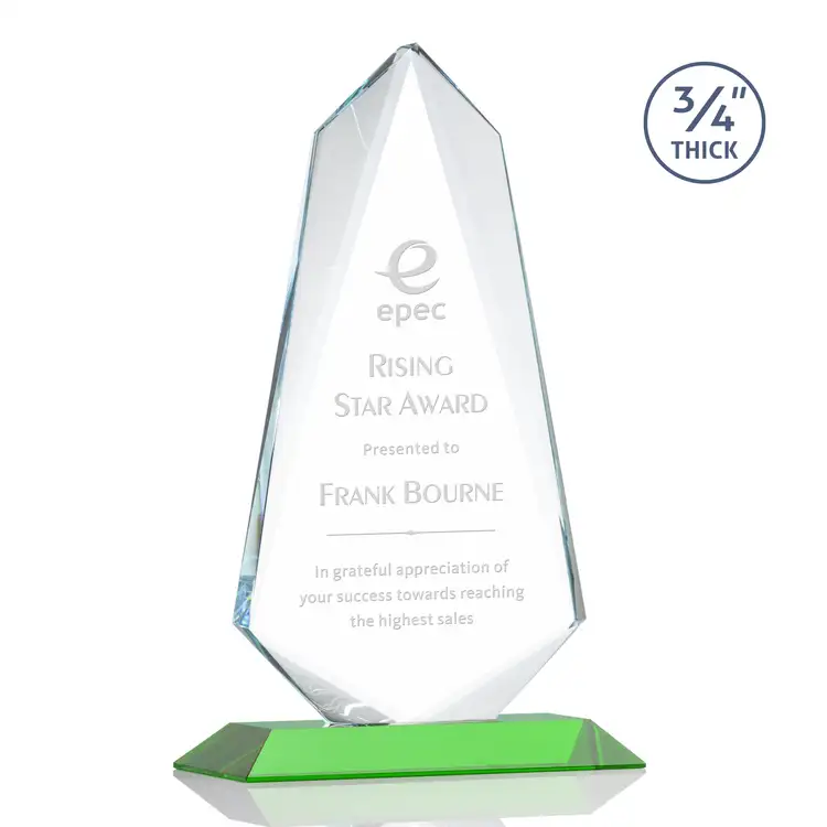 Sheridan Award - Starfire Crystal - Engraved #5