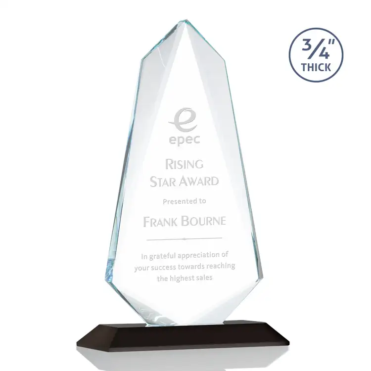 Sheridan Award - Starfire Crystal - Engraved #6