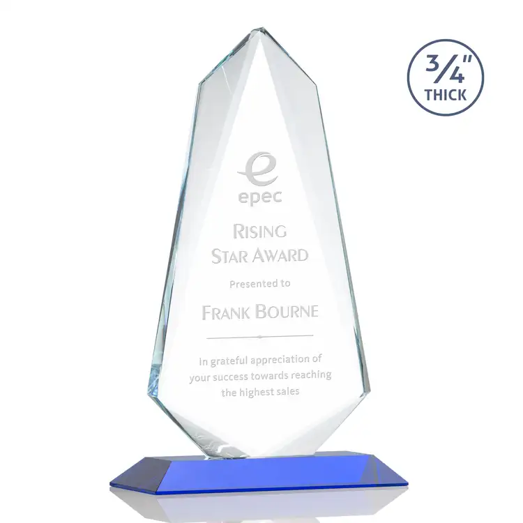 Sheridan Award - Starfire Crystal - Engraved #7