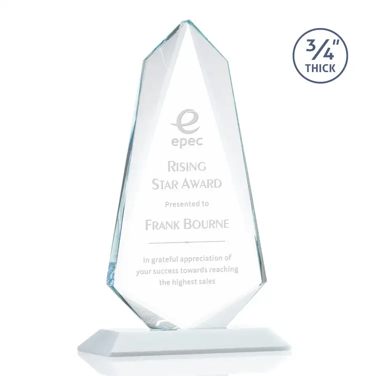 Sheridan Award - Starfire Crystal - Engraved #9