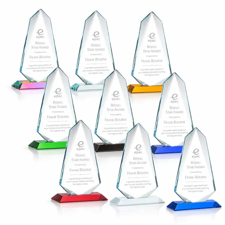 Sheridan Award - Starfire Crystal - Engraved