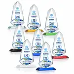 Trophée Sheridan en cristal Starfire - Multicolore