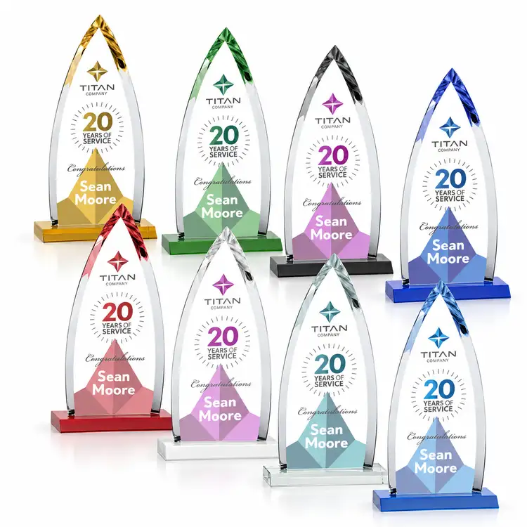 Shildon Award - Starfire Crystal - Multicolor