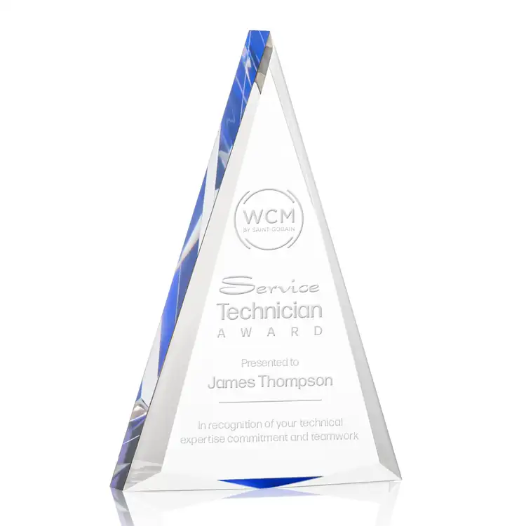 Shrewsbury Acrylic Award - Laser Engraving #3