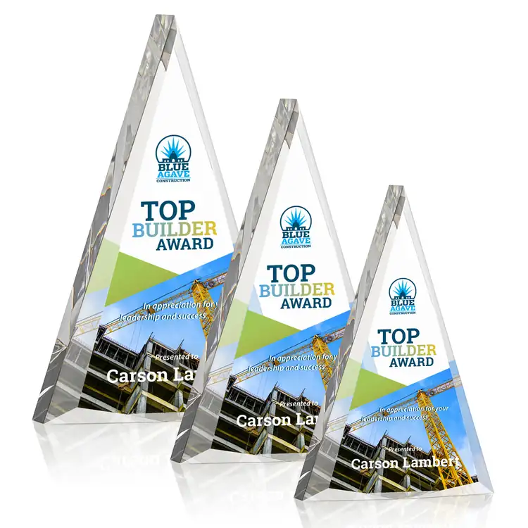 Shrewsbury Acrylic Award - Multicolor