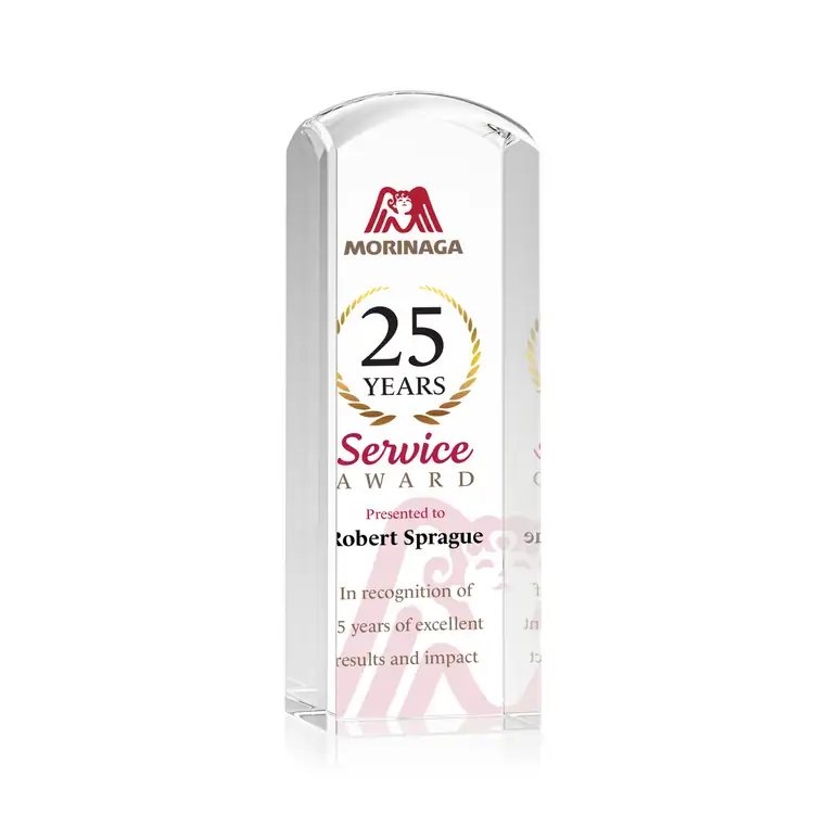 Silkwood Optical Crystal Award - Multicolor #3