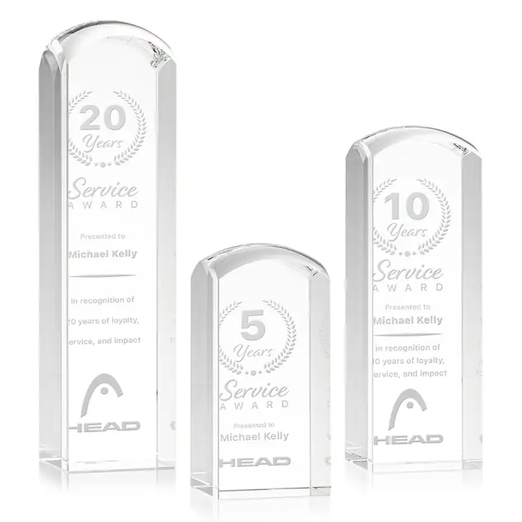 Silkwood Optical Crystal Award