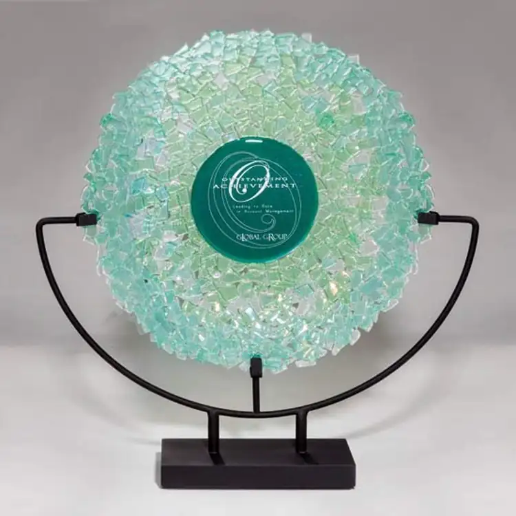 Trophée Solstice en verre d’art #3
