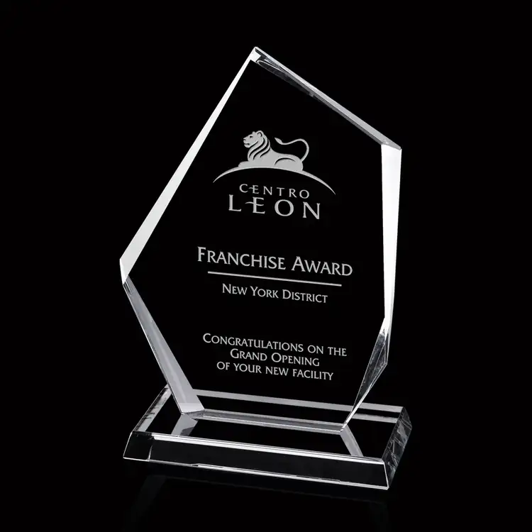 Trophée Sovereign en cristal Starfire #3
