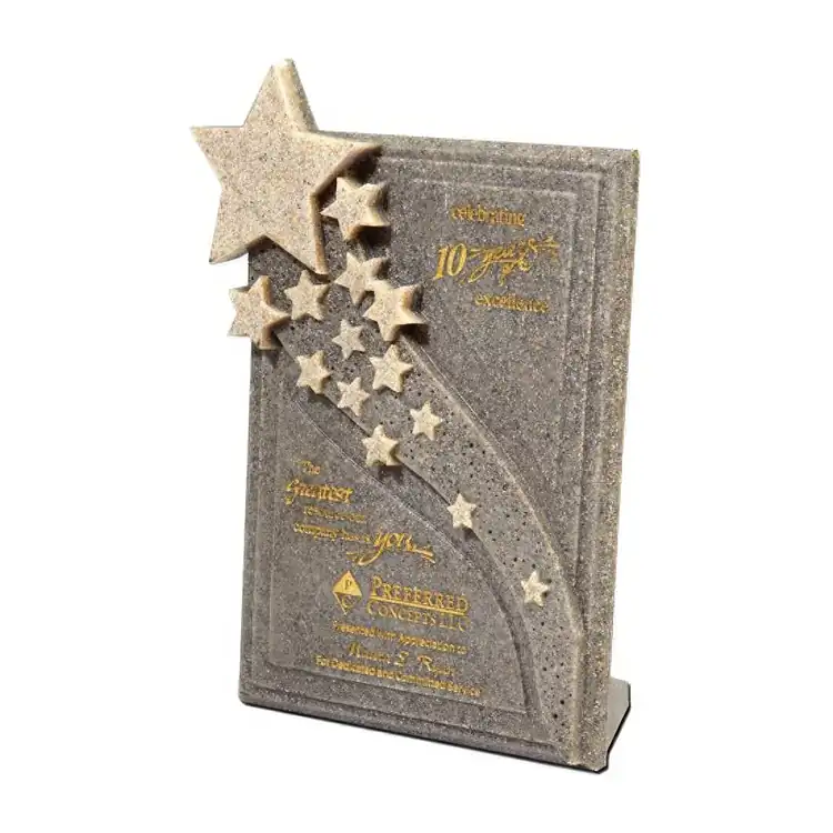 Trophée Star Streams en pierre