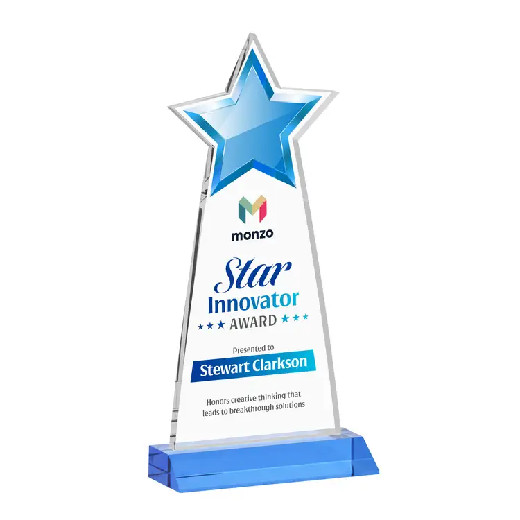 Starlite Award - Starfire Crystal - Multicolor #10