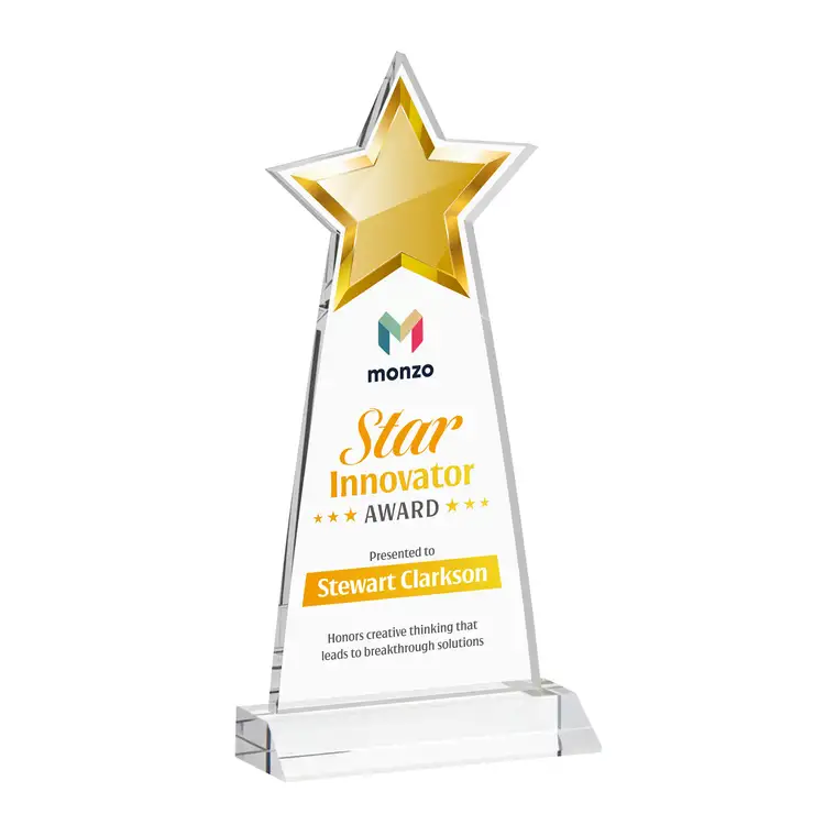 Starlite Award - Starfire Crystal - Multicolor #3