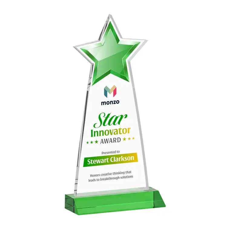 Starlite Award - Starfire Crystal - Multicolor #4