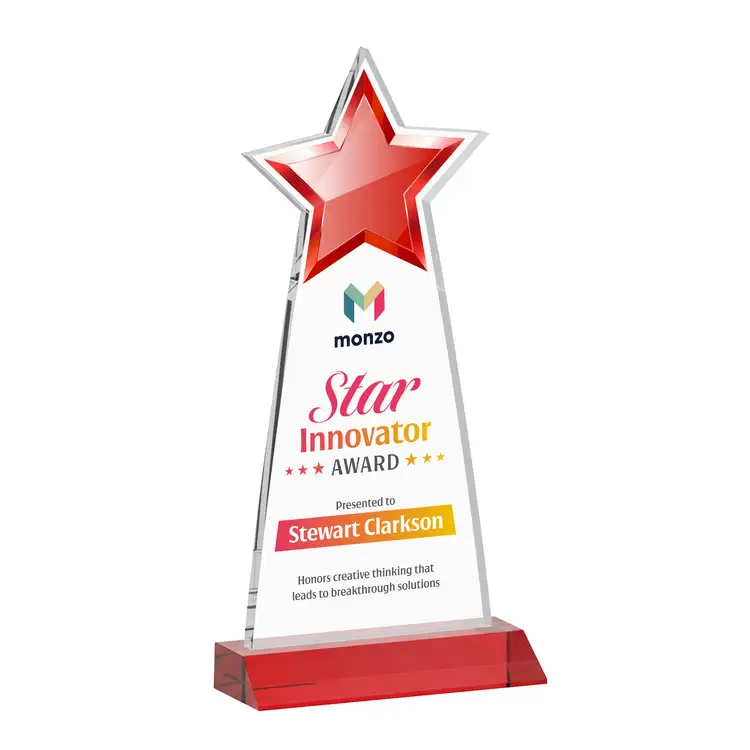 Starlite Award - Starfire Crystal - Multicolor #8