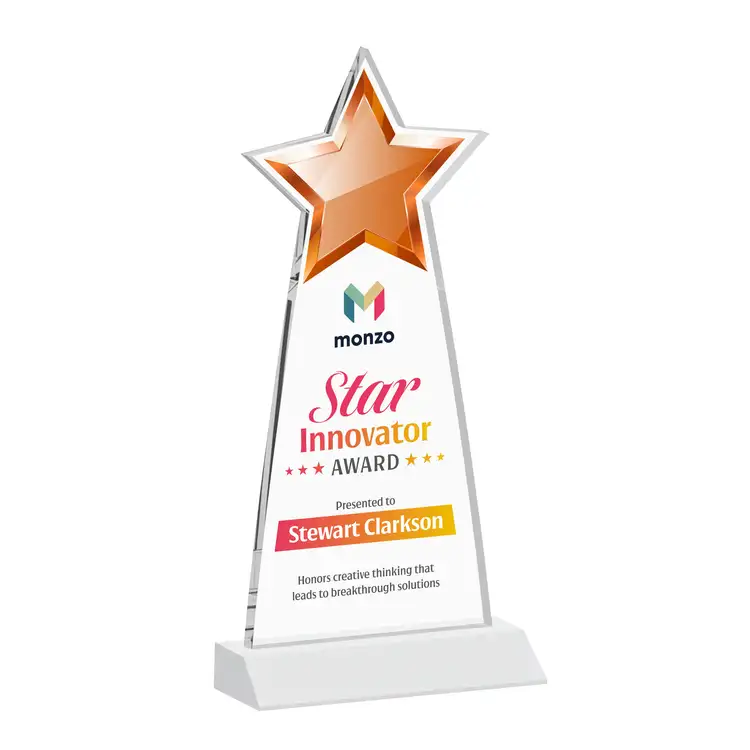 Starlite Award - Starfire Crystal - Multicolor #9