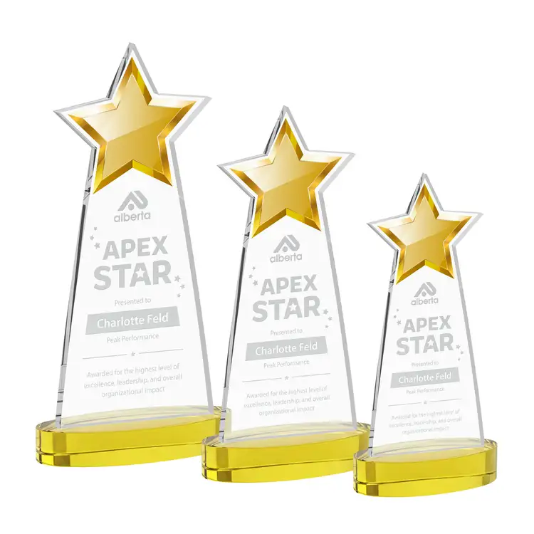 Starlite Award on Alberton Base - Deep Etch #10