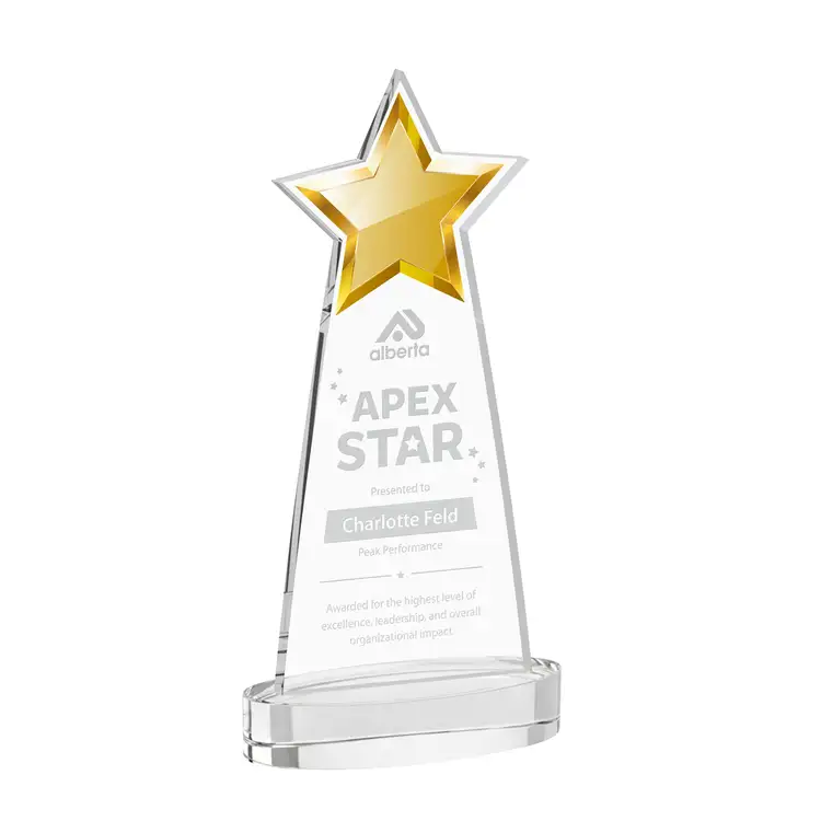 Starlite Award on Alberton Base - Deep Etch #12
