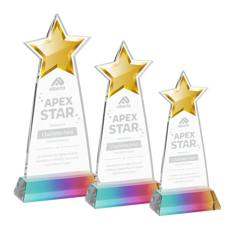 Starlite Award on Hartford Base - Deep Etch #10