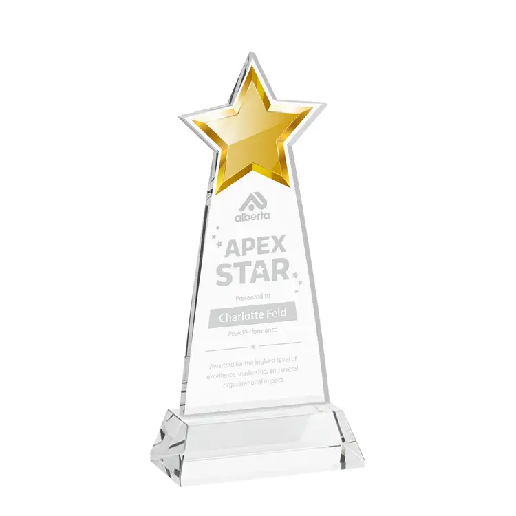 Starlite Award on Hartford Base - Deep Etch #12