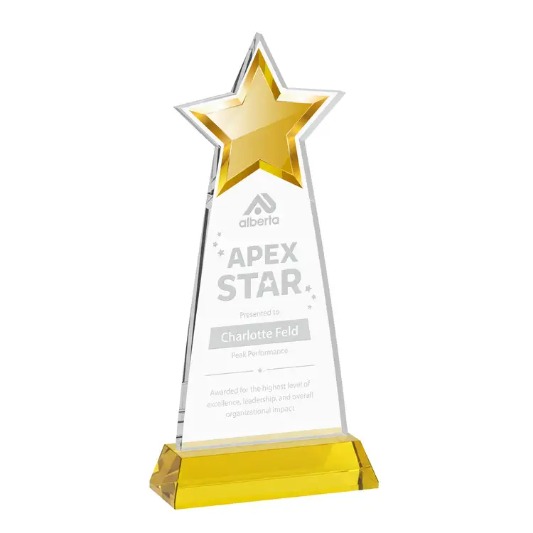 Starlite Award on Hartford Base - Deep Etch #41