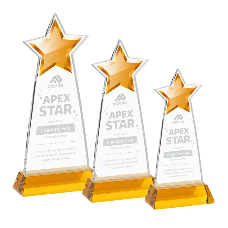 Starlite Award on Hartford Base - Deep Etch #8