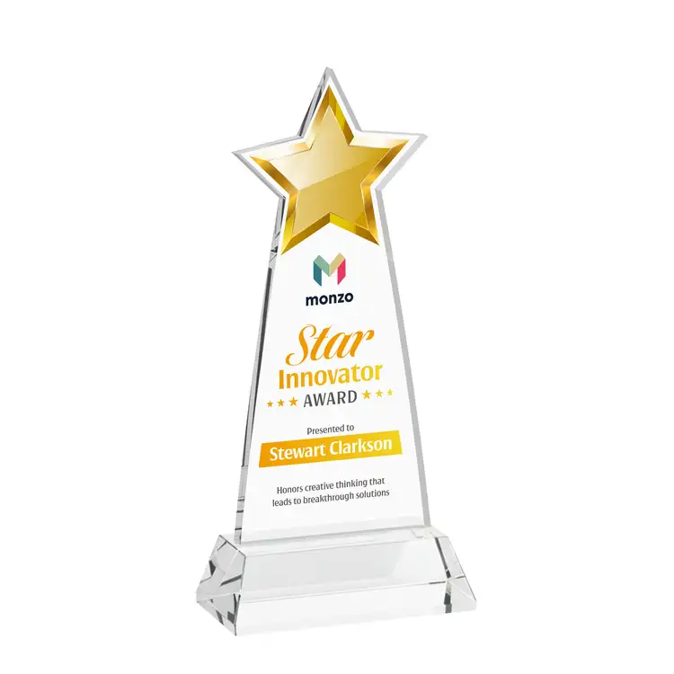 Starlite Award on Hartford Base - Multicolor Print #12