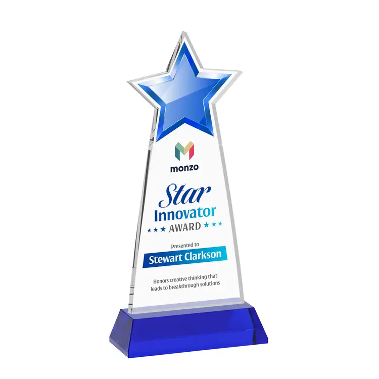 Starlite Award on Hartford Base - Multicolor Print #19
