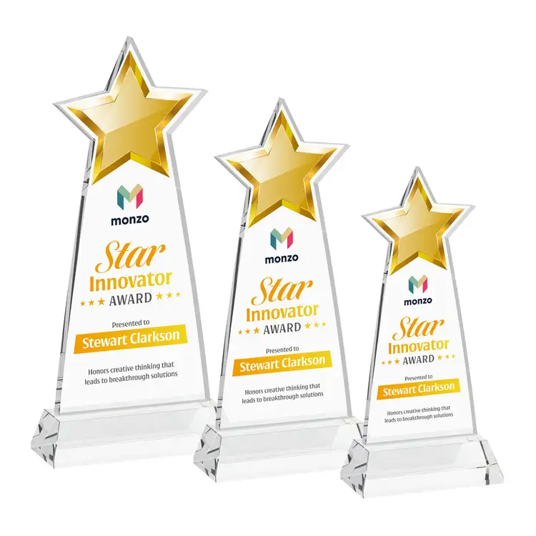 Starlite Award on Hartford Base - Multicolor Print #2