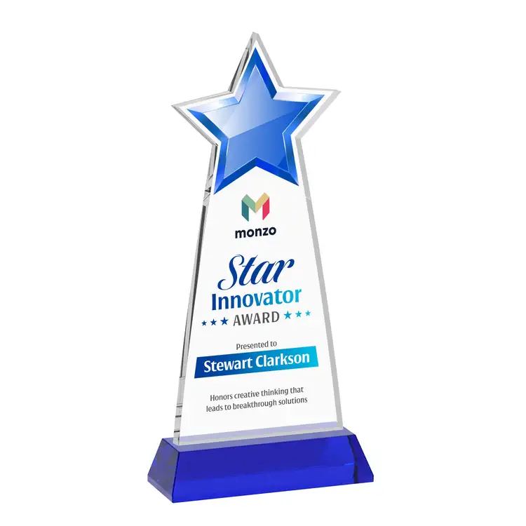 Starlite Award on Hartford Base - Multicolor Print #20