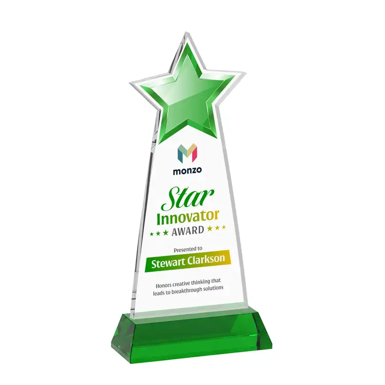 Starlite Award on Hartford Base - Multicolor Print #22