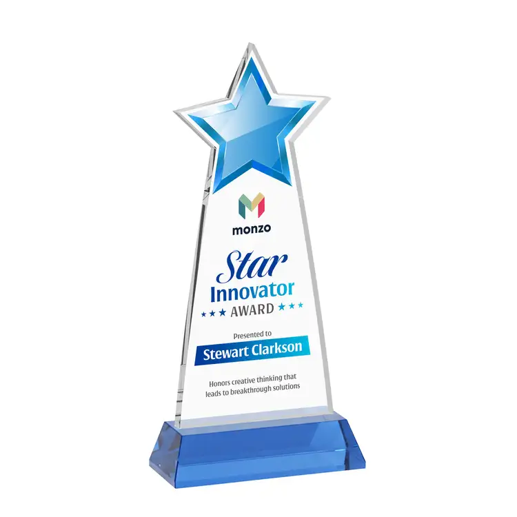 Starlite Award on Hartford Base - Multicolor Print #25