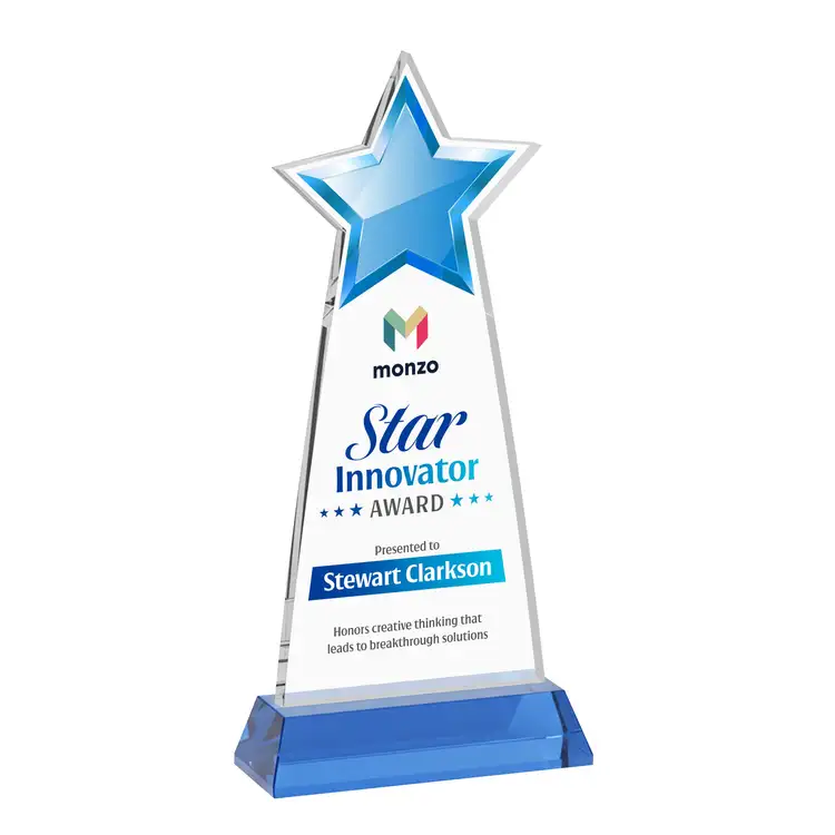 Starlite Award on Hartford Base - Multicolor Print #26